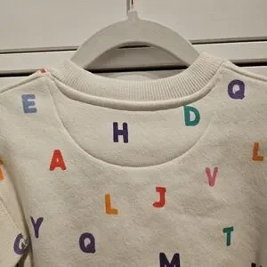Ms Rachel | Shirts & Tops | Ms Rachel White Alphabet Bear Kids ...